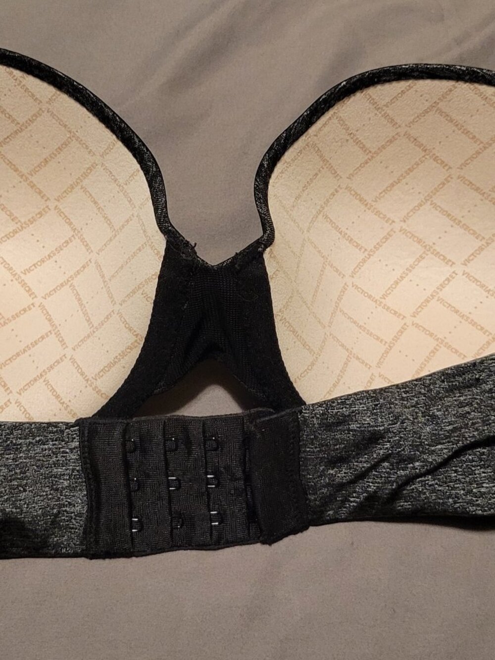 Victoria's Secret Gray-Marled Strapless Bra - Picture 5 of 12